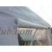 Quictent 20' x 10' Heavy Duty Carport Gazebo Canopy Party Tent Garage Car Shelter White   